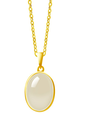 宫里上新天然正品和田玉项链