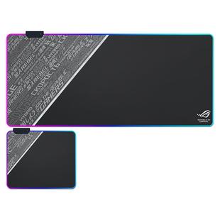 ROG败家之眼RGB发光鼠标垫超大号宿舍电脑桌垫电竞游戏专用键盘垫