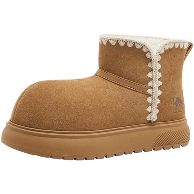 骆驼雪地靴2025冬季新款女鞋