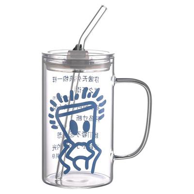 薛之谦小D元素脑婆吸管杯大容量