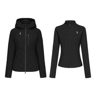 【百亿补贴】安欧兔【小腰精2.0】三合一软壳羽绒服女白鸭绒外套