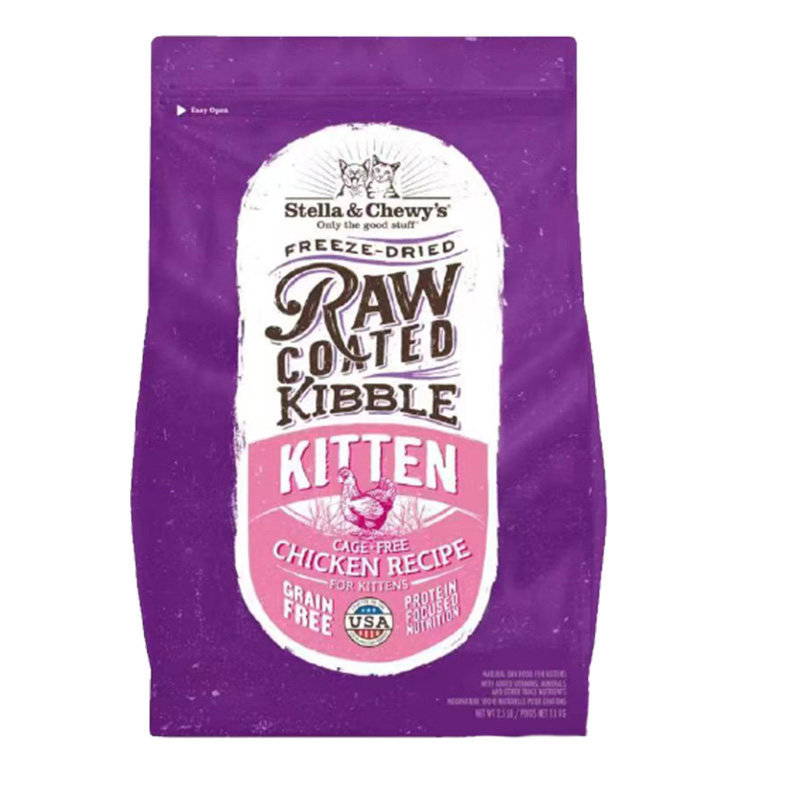 SC星益生趣原装进口HPP冻干涂层高营养促发育高蛋白幼猫粮营养