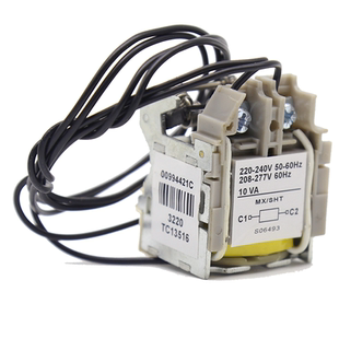 施耐德脱扣线圈 cvs100a分励脱扣器220V ezd400 消防强切 nsc脱扣