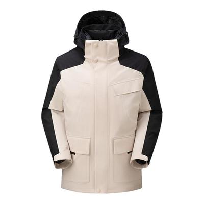 雪中飞情侣款三合一冲锋衣羽绒服