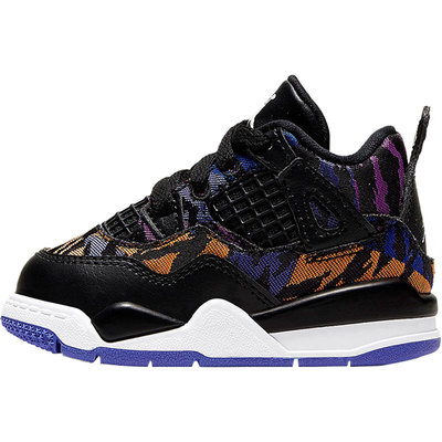 Nike/耐克正品 AIR JORDAN 4 春季新款小童休闲运动鞋 BQ9041-005
