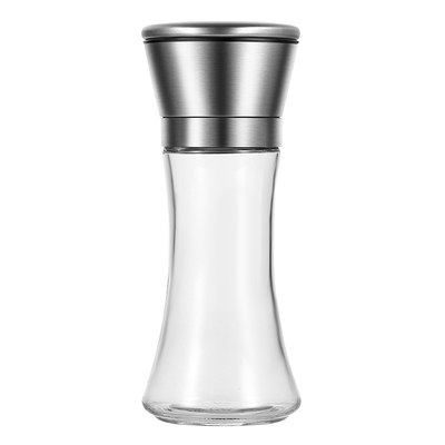 不锈钢黑胡椒家用手动海盐研磨瓶