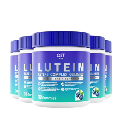 5瓶】Osteoform乐力叶黄素儿童青少年学生成人护眼软糖防蓝光维C