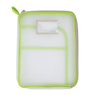 奈多美NATAMI文件袋试卷书本收纳袋分类袋小学生透明资料袋拉链式