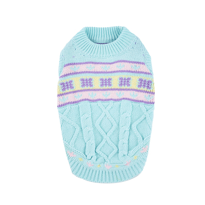 宠物猫咪狗狗提花无袖毛衣背心