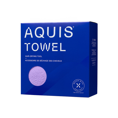 【自营】AQUIS黑科技时尚Wrap干发巾速干浴巾超强吸水干发帽