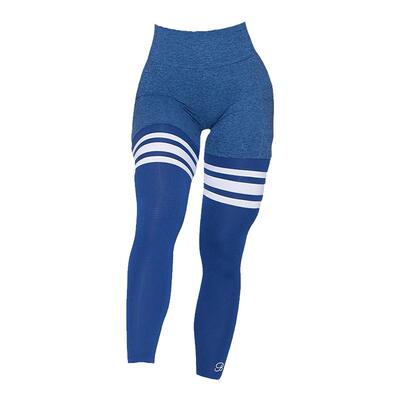 美国高腰瑜伽口袋紧身大腿袜裤