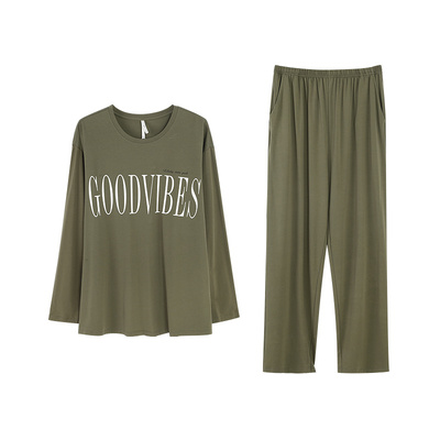 安之伴【巨柔软】男士睡衣春秋季2025新款纯棉长袖套装宽松家居服