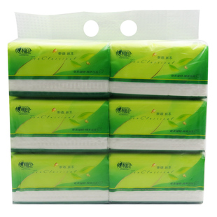 心相印茶语丝享3层150抽3包面巾纸卫生纸抽取式纸巾餐巾纸DT16150