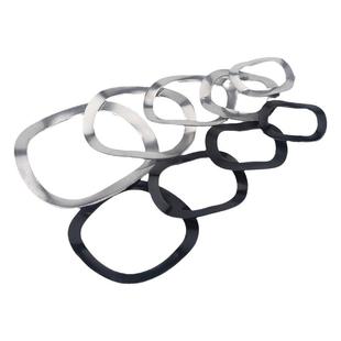 波形垫圈304不锈钢三波峰垫圈多波型形弹簧垫片波浪弹性轴承垫圈