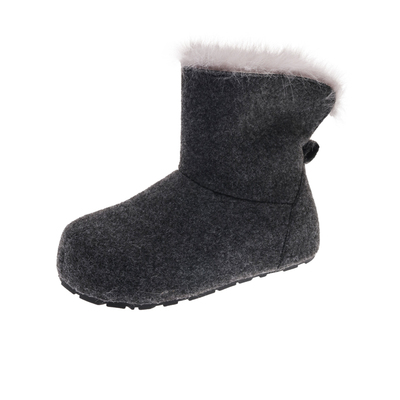 高级感豹纹厚底内增高雪地靴