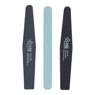 修型磨指甲锉打磨砂条海绵搓条全套美甲店专用粗超薄修指甲抛光条