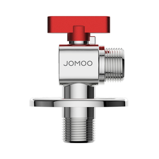 九牧角阀球阀全铜热水器专用三角阀门开关一进二出全开大流量