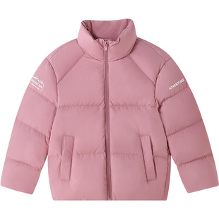 安奈儿童装男童女童短款羽绒服冬新款休闲保暖防风防水宽松