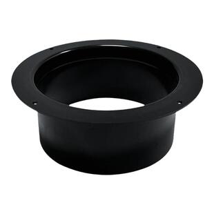 风机75连接器风口接头圆形新风管系统法兰风口新风排连110接口