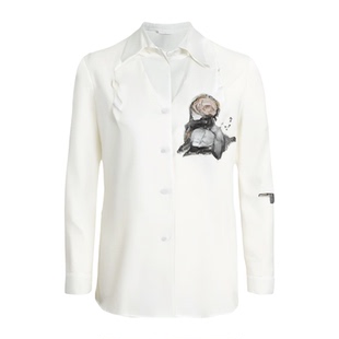 梓渝明星同款白色西服套装男设计感手工钻石绣高端西装外套上衣潮