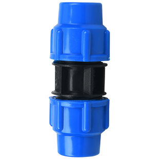 pe水管接头配件pe管快速连接件自来水管4分6分直接管件快接活接头