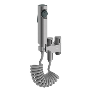 帝王洁具喷枪卫生马桶配件清洗一进三出带角阀三通双控水阀