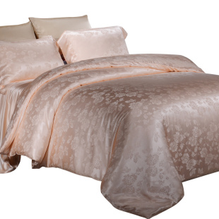 康煌真丝四件套100桑蚕丝被套床单床上蚕丝四件套官方旗舰店正品