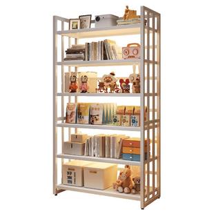 飘窗书架置物架放阳台上的书柜铁艺架子储物架窗台利用收纳神器