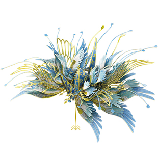 拼酷千愿鹤立体金属拼图星座拼装摆件千纸鹤手工diy礼物新手入门