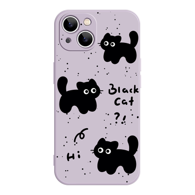 嗨猫咪iPhone16promax苹果14小米15pro华为pura70新款p60女生可爱nova13适用opporeno13荣耀300vivos20手机壳