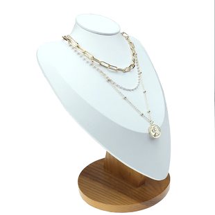 粤星泰实木耳钉饰品展示架耳环手镯收纳手链陈列珠宝戒指绒布道具