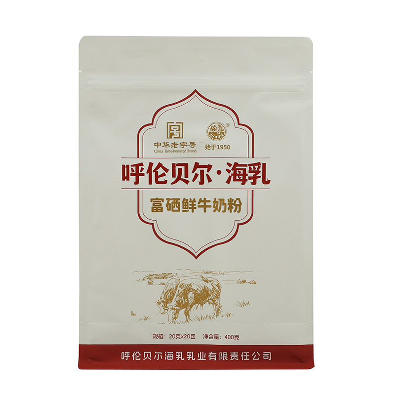 海乳中老年呼伦贝尔富硒鲜牛奶粉