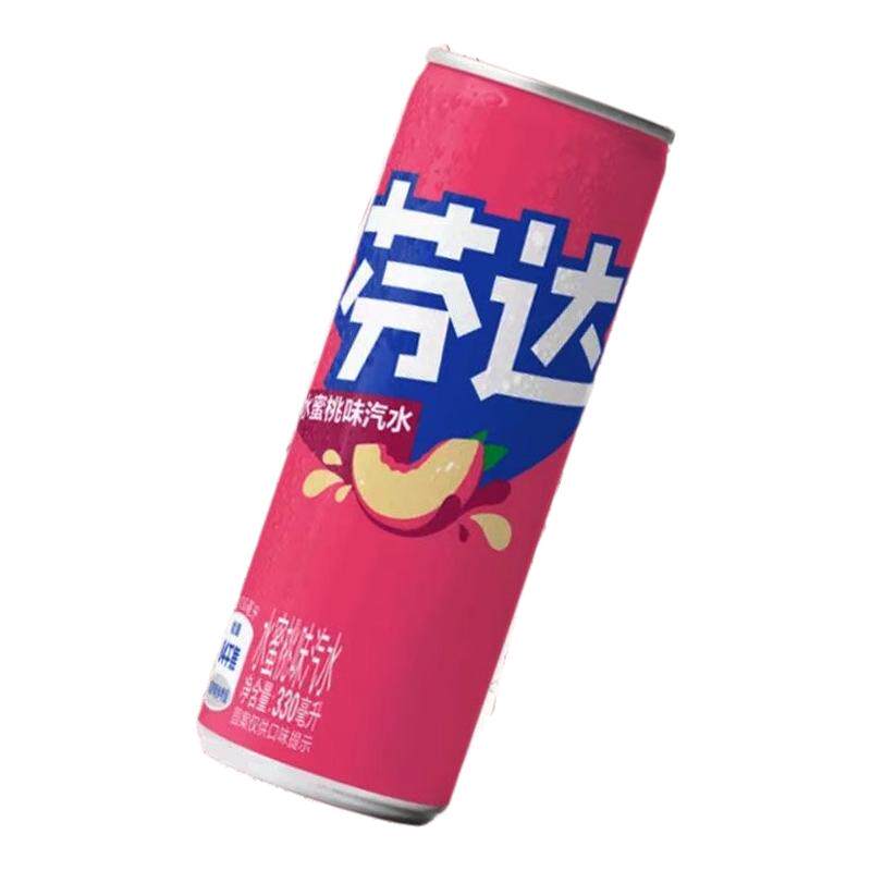 可口可乐330mL*6罐水果味饮料
