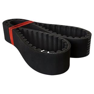 橡胶同步带皮带htd5M8MS5MS8M3M14M20机器XL耐磨LH型开口传动双面