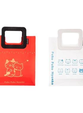 日本HAPiNS生日礼品手提包透明单肩可爱百搭旅行果冻包托特包袋子