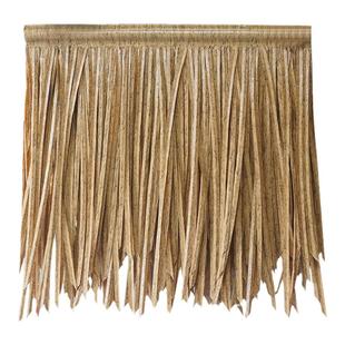 仿真茅草瓦屋顶毛草凉亭长廊人造户外稻草装饰假草毛草屋防虫塑料