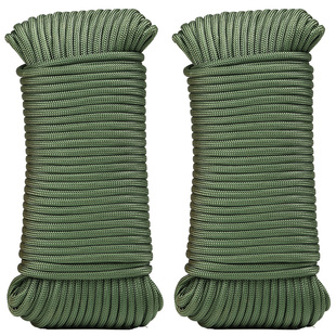 欣达伞绳9芯户外绳子安全绳迷彩绳缠刀绳伞兵绳编织手链求生装备