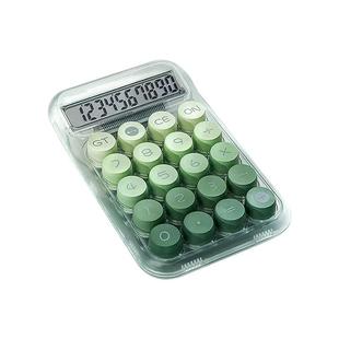 计算器高颜值女神款多功能办公室用计算机大学生机械按键可爱网红款公务员财务会计语音儿童学生小型电子商用