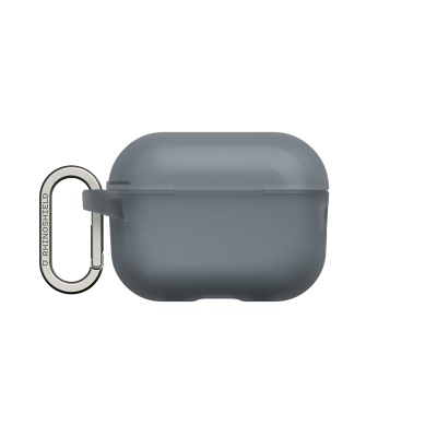 RHINOSHIELD犀牛盾适用苹果AirPods Pro3代耳机保护套防摔airpodspro3保护壳带挂钩透明纯色简约磨砂