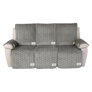 冬款电动功能沙发垫罩芝华士沙发套垫冬季短毛绒真皮厚沙发垫