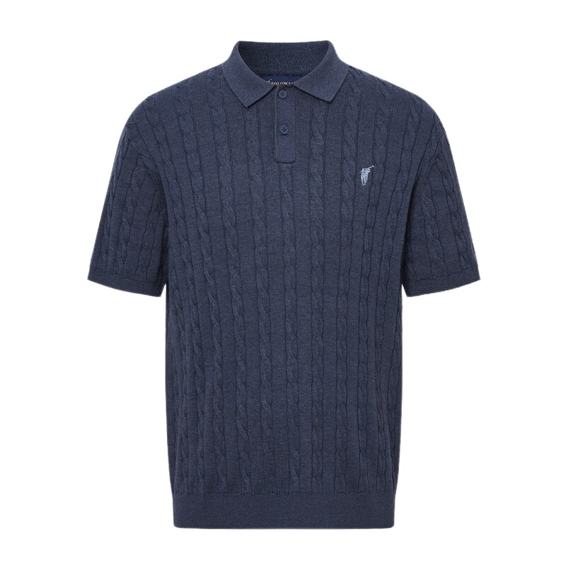 POLOWALK男式短袖针织衫POLO
