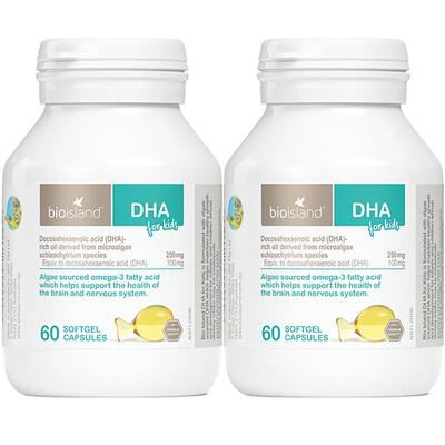 佰澳朗德婴幼儿DHA海藻油2瓶