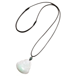 1.0优质皮蜡绳清素细玉佩项链绳子蜡皮绳玉坠平安扣红黑挂绳黄金