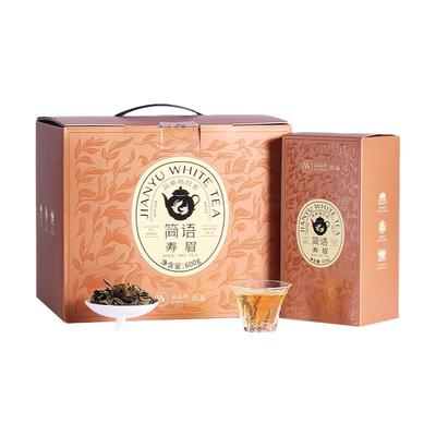 品品香简语2021年寿眉茶叶600g