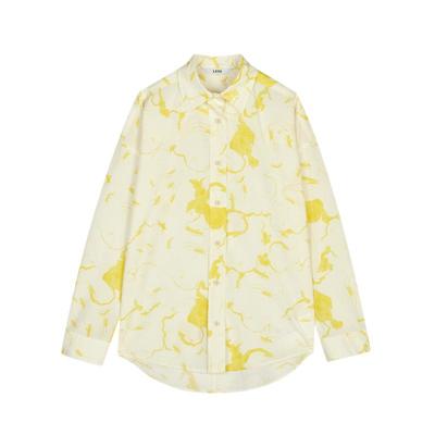 LESS全棉府绸云龙纹印花衬衫