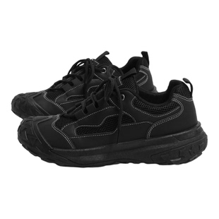 环球黑色户外登山鞋男款轻便软底防滑耐磨夏季网面透气防臭运动鞋