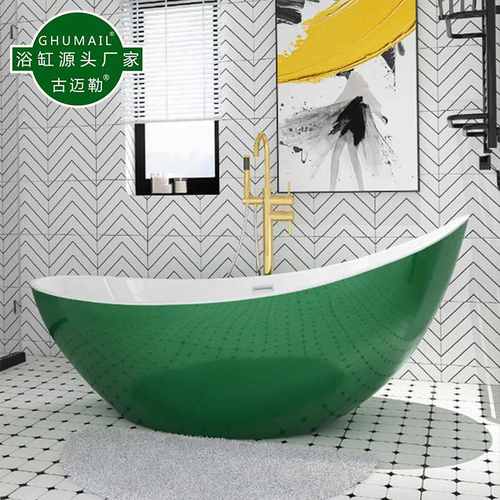 亚克力独立式北欧简约家用设计师酒店网红创意保温浴缸1.5-1.8米