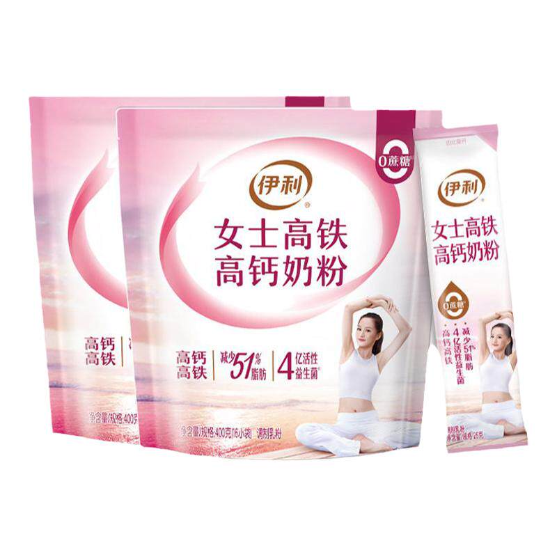 伊利女士高铁高钙奶粉400g