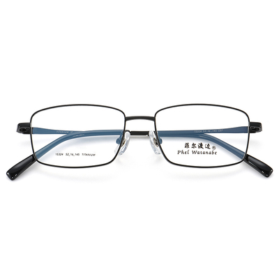 菲尔渡边商务休闲男士近视眼镜