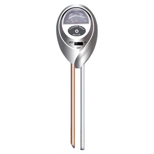 土壤检测仪湿度ph值传感器温度计酸碱度土地花盆植物化验光照养分